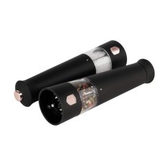 Mlýnek na pepř a sůl elektrický sada 2 ks Black Rose Collection Mlýnek na pepř a sůl elektrický sada 2 ks Black Rose Collection