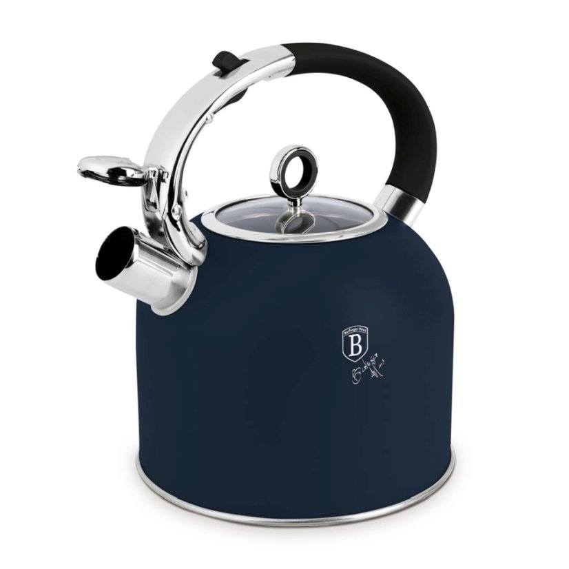Konvice pískací se skleněným víkem 3 L Deep Sea Collection