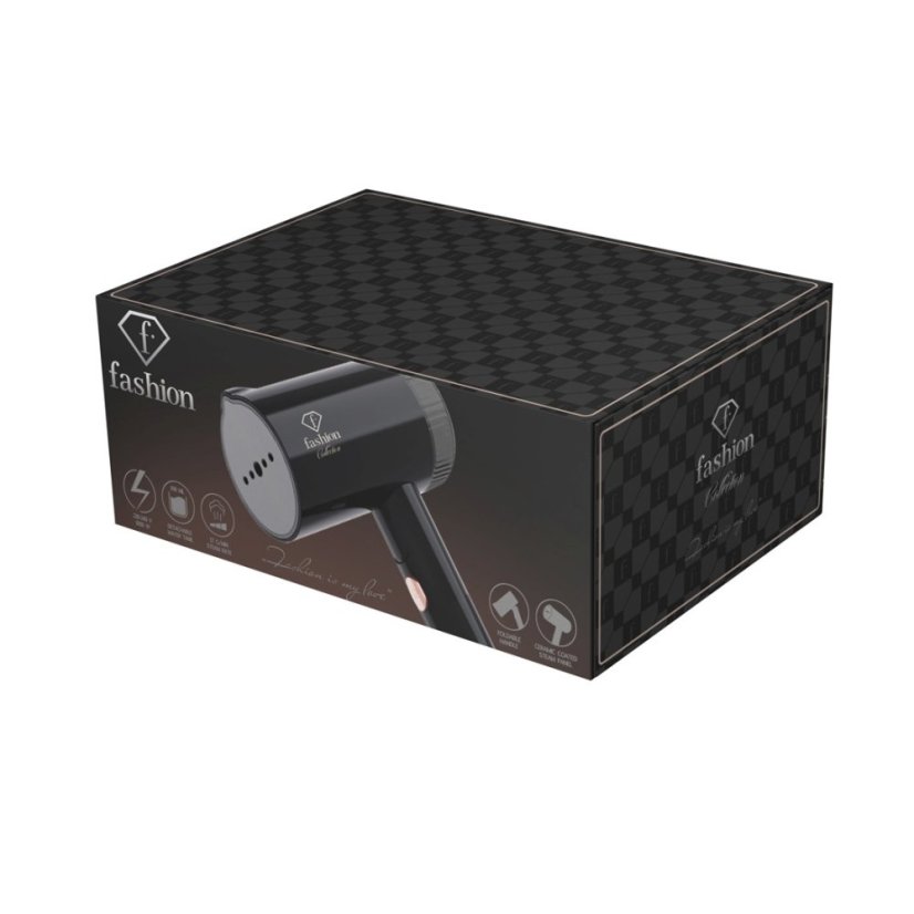 Ruční napařovač oděvů cestovní Black Rose Collection