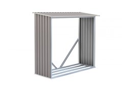 Magazin lemn G21 WOH 136 - 182 x 75 cm, gri