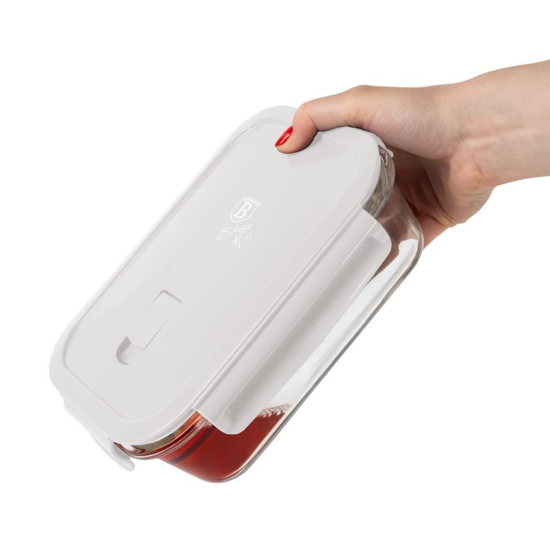 Dóza na potraviny s víkem skleněná sada 5 ks Sahara Collection