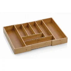 Příborník rozkládací KALMA bambus 35-58x43x6,5cm