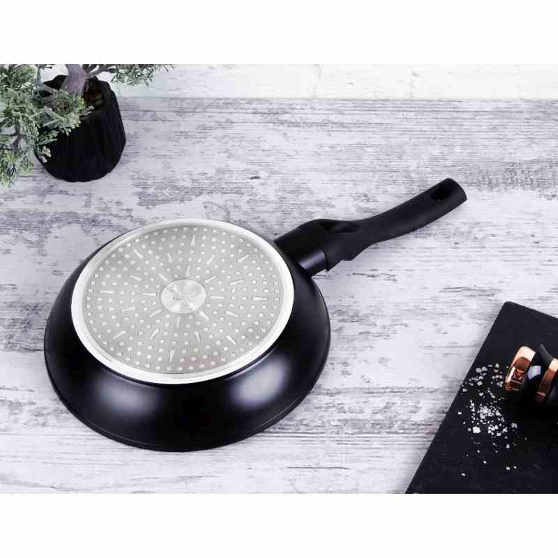 Sada pánví s mramorovým povrchem 3 ks Black Rose Collection