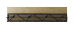 Bandă de tranziție G21 Cumaru pentru plăci WPC, 30 x 7,5 cm drepte