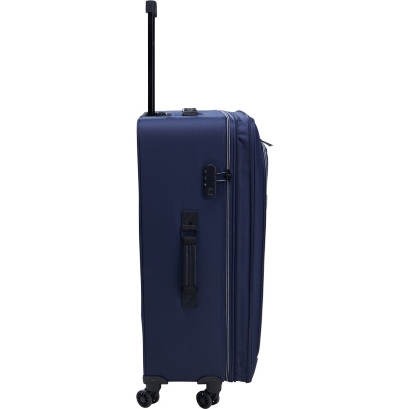 Sada cestovných kufrov 4 ks tmavomodrá