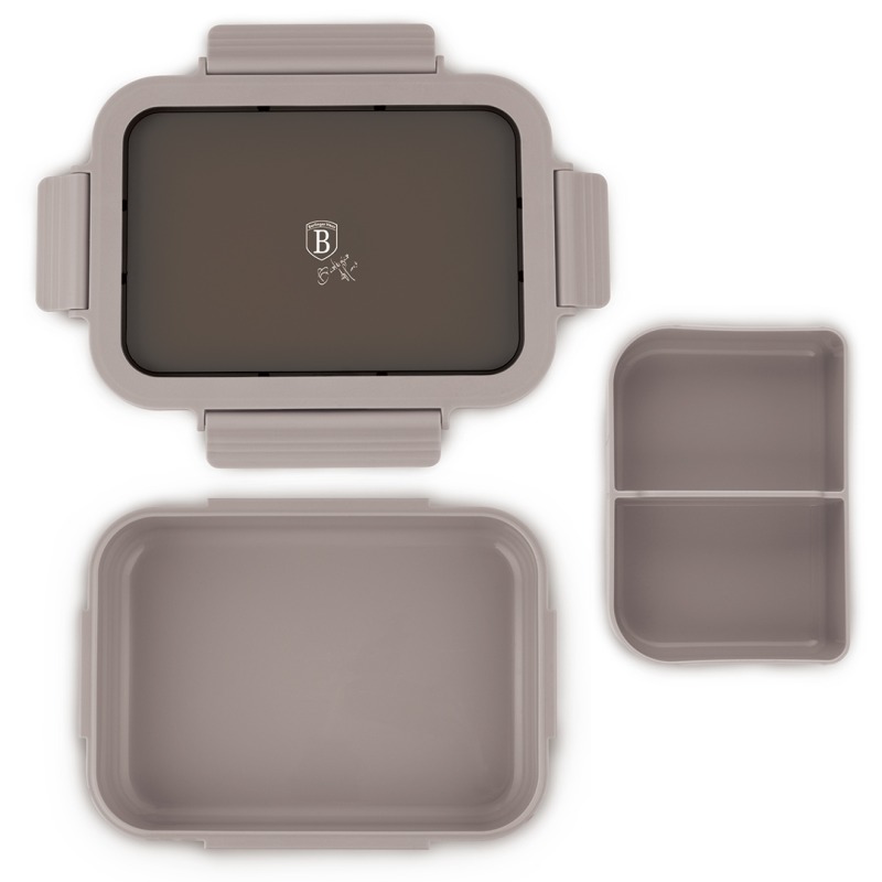 Přenosný box na svačinu dělený 1,3 l Taupe Collection