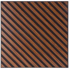 Dekoračný nástenný panel 60 × 60 cm Dbrown Diag
