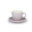 Cești și farfurioare pentru cappuccino ALPINA set de 8 gri