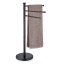 Držák na ručníky Swing lakovaná nerez, černý 85,5 x 28,5
