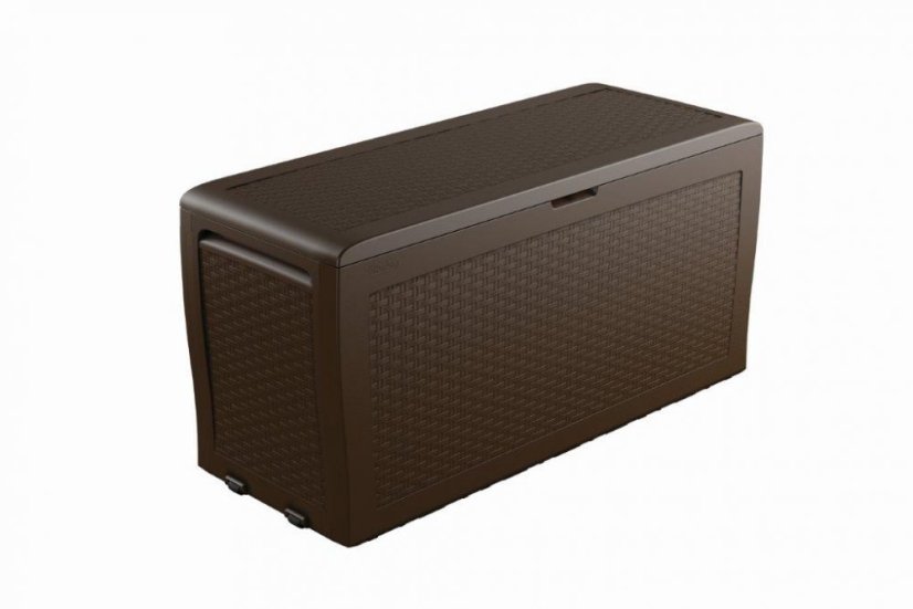 Zahradní box Keter Samoa Rattan Box 270L hnědý