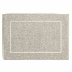 Koupelnová předložka Lavinia 100% organická bavlna offwhite 60x100 cm