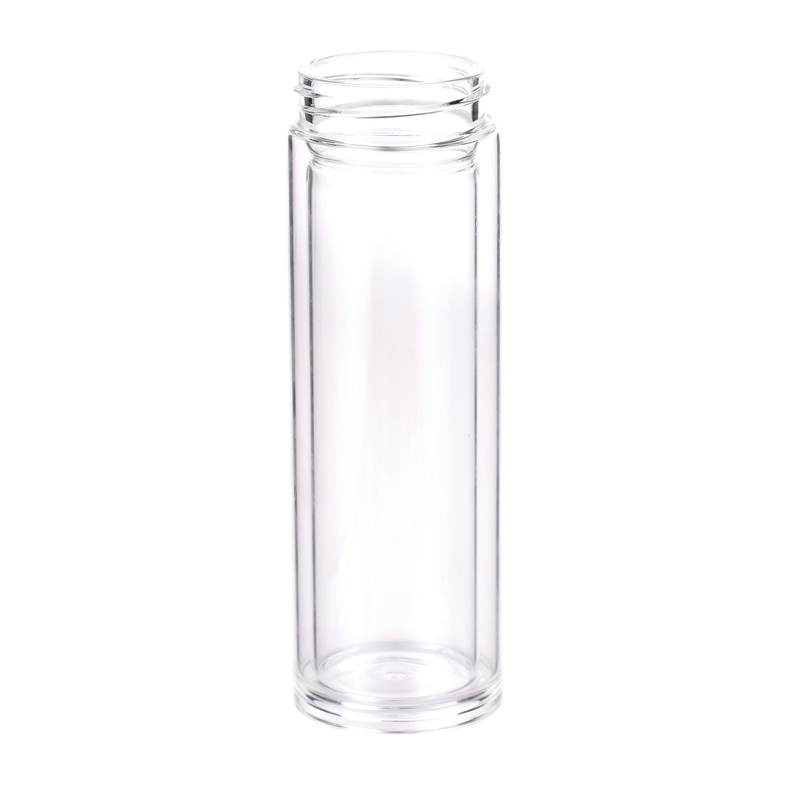 Fľaša sklenená prenosná so sitkom 350 ml