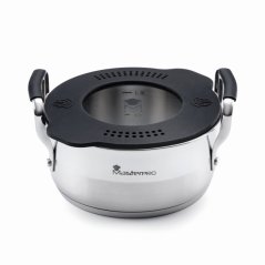 Hrniec s vekom SMART 16 cm nerez