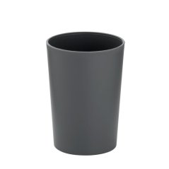Pohár MARTA plastik šedá H 11cm / Ř 8cm Pohár MARTA plastik šedá H 11cm / Ř 8cm