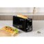 Topinkovač nerez 980W s dlouhým slotem Black Rose Collection