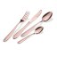Sada příborů 24 ks Rosegold Metallic Line