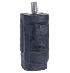 Olejová lampa MOAI 31 cm čierna