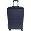 Set de valize de călătorie din plastic, 3 buc., 50 / 60 / 70 cm, albastru închis