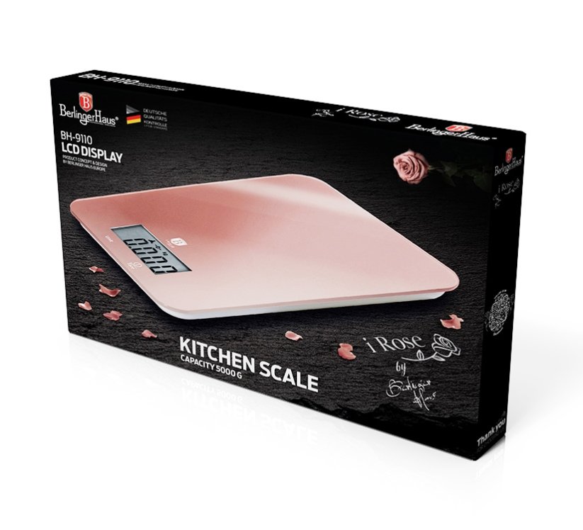 Váha kuchynská digitálna 5 kg I-Rose Edition
