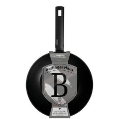 Pánev WOK s titanovým povrchem 28 cm Matte Black Collection Pánev WOK s titanovým povrchem 28 cm Matte Black Collection