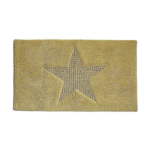 Alfombra de baño LINDANO 60x100 cm amarillo