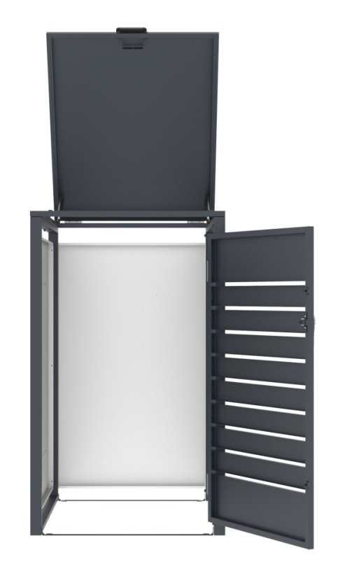 Adăpost pentru pubele G21 68x117x80 cm, antracit