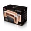 Chlebovka nerez so sadou 3 ks skladovacích nádob Rosegold Metallic Line