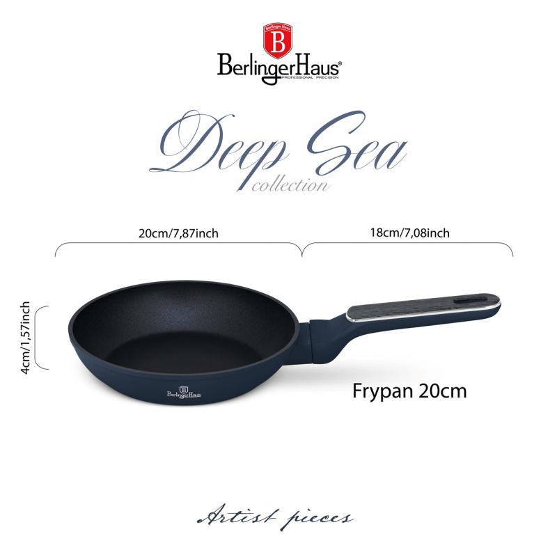 Pánev s titanovým povrchem 20 cm Deep Sea Collection