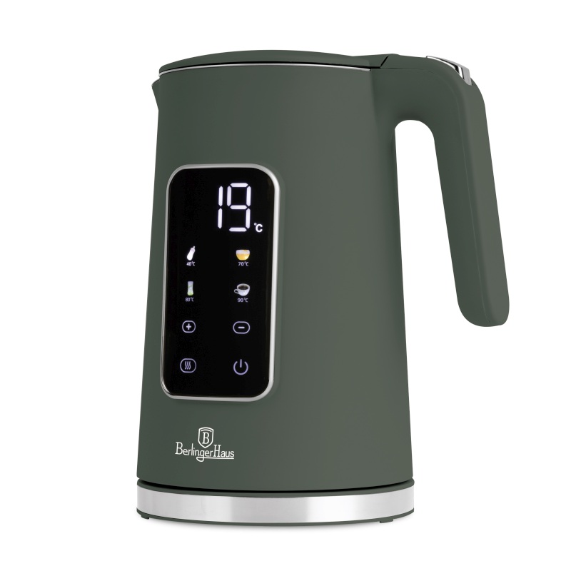 Rychlovarná konvice s regulací teploty digitální 1,7 l Matte Green Collection