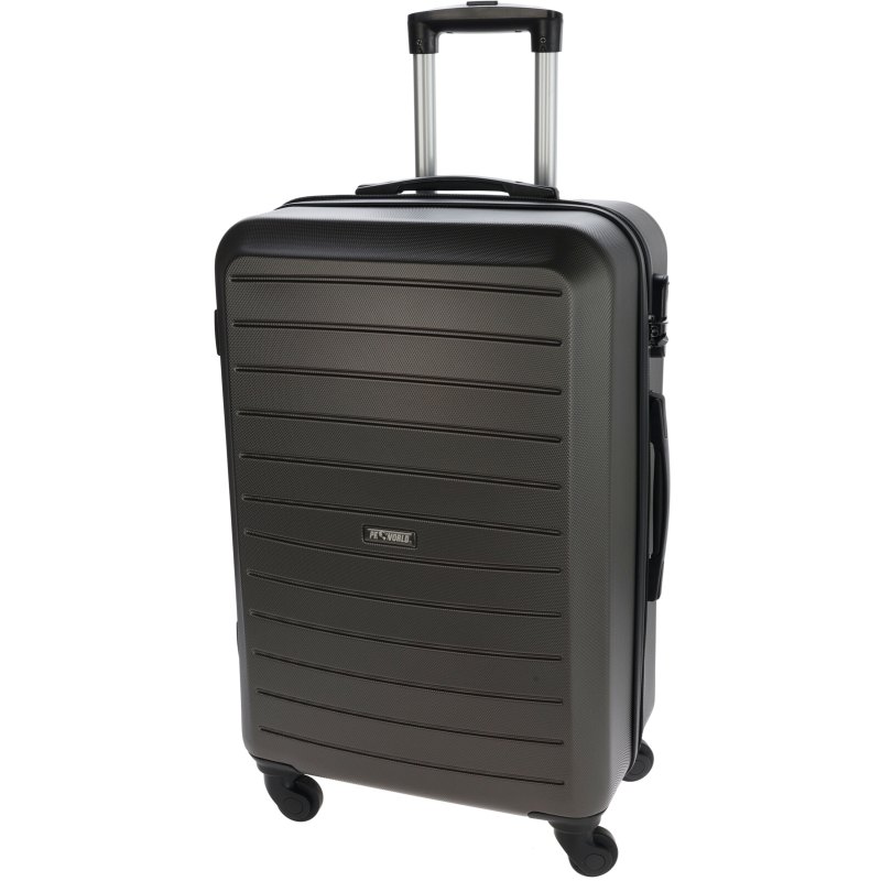 Set de valize de călătorie din plastic 3 buc 50 / 60 / 70 cm antracit