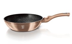 Wok s mramorovým povrchom 30 cm Rosegold Metallic Line