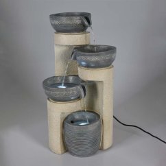 Fontána izbová s LED osvetlením 49 cm Modern