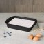 Bandeja de horno con superficie de titanio 40 x 28,5 cm, Colección Negro Mate