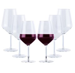 Pohár na červené víno súprava 6 ks 53 cl