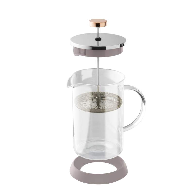 Konvice na čaj a kávu French press 600 ml Taupe Collection