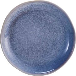 Súprava dezertných tanierov 4 ks priemer 20 cm modrá