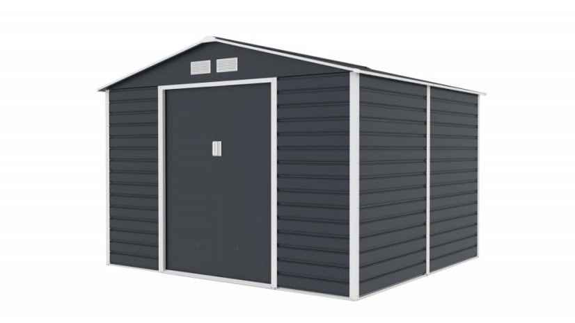 Casuta de gradina G21 GAH 706 - 277 x 255 cm, antracit