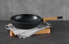 Wok panvica s nepriľnavým povrchom 28 cm Earth Black