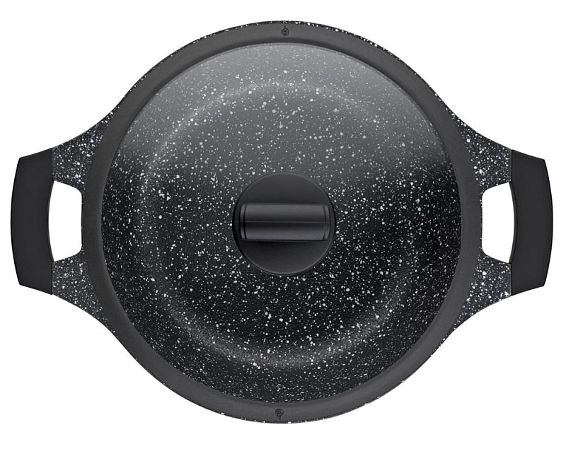 Kastrol s nepřilnavým povrchem a poklicí STELLA NOVA 24 cm