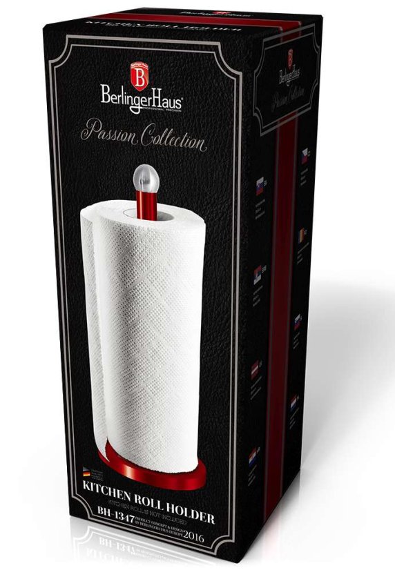 Držák na papírové utěrky Burgundy Metallic Line