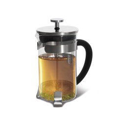 Konvička na čaj a kávu French Press 600 ml černá