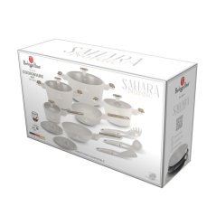 Sada nádobí s titanovým povrchem 15 ks Sahara Nordic Collection