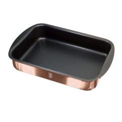 Bandeja de horno con superficie de titanio 35x27 cm Colección Rose Gold