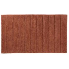 Alfombra de baño Megan 65x55 cm algodón terra