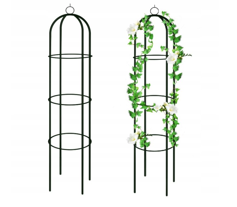 Arc de gradina pentru trandafiri si plante cataratoare, coloana 185 x 40 cm
