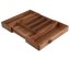Bufetă extensibilă din lemn de salcâm 28-45 x 34 cm