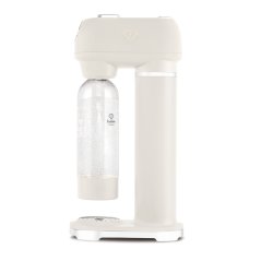 Výrobník sódy SODABAR + 2 fľaše matného krému - zlatá kolekcia