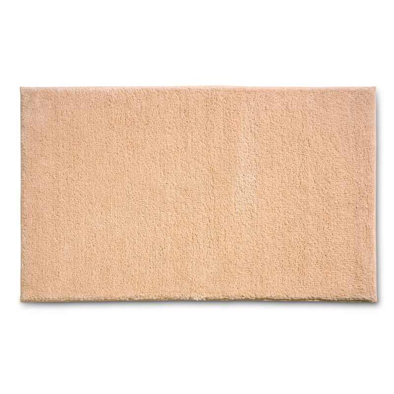 Koupelnová předložka Maja 100% polyester broskvová 120x70x1,5cm