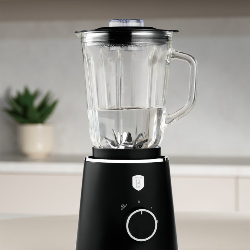 Stolní mixér se skleněnou nádobou 1,5 L 1000 W Matte Black Collection