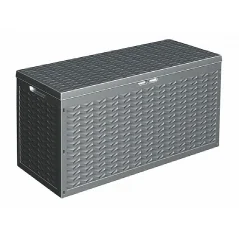 Zahradní úložný box s víkem plastový 120x45x60 cm